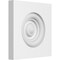 Ekena Millwork Standard Sedgwick Bullseye Rosette with Square Edge, 4"W x 4"H x 1/2"P ROSP040X040X050SDG02 - alternate 1